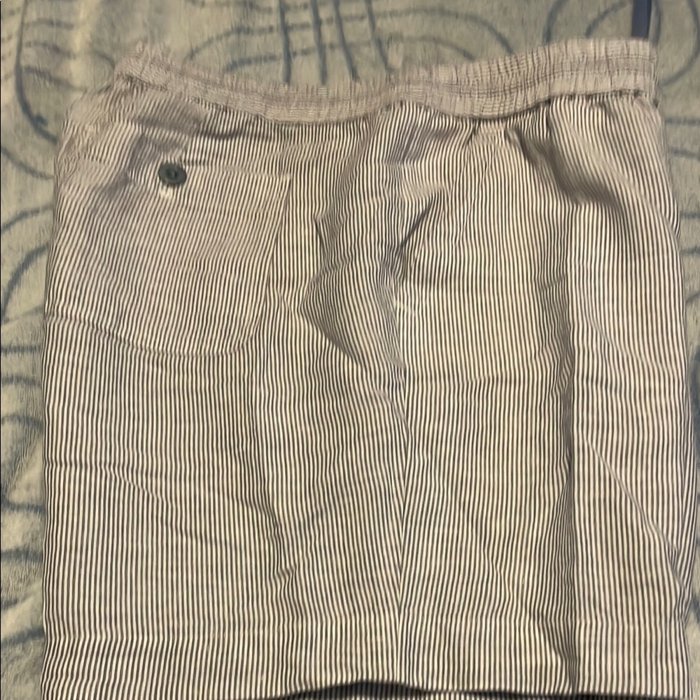 Striped Drawstring Pants - Picture 3 of 5